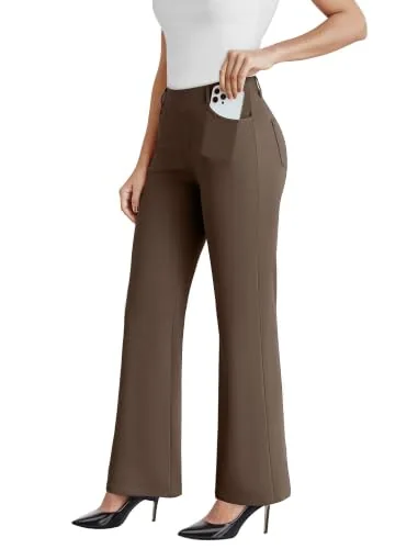 DLOODA Work Flare Pants, Brown