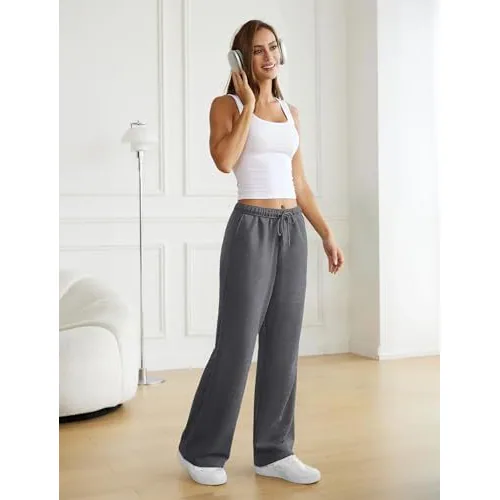 DLOODA Lounge Baggy Sweatpants, Dark Grey, view 4