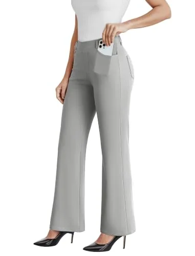 DLOODA Work Flare Pants, Grey