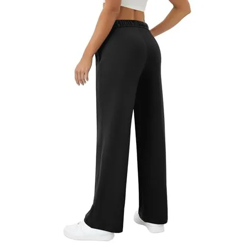 DLOODA Lounge Baggy Sweatpants, Black, view 2