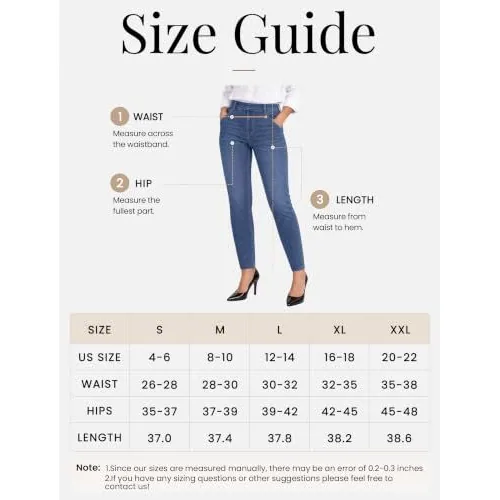 DLOODA High Waist Jeans with Pockets, Medium Blue, view 3