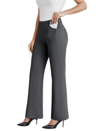 DLOODA Work Flare Pants, Deep Grey