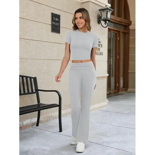 DLOODA Lounge Two Piece Set, Light Grey, view 4