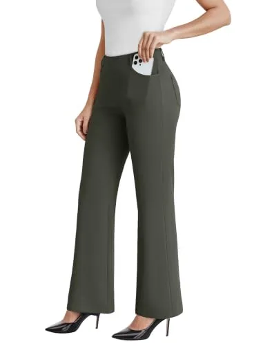 DLOODA Work Flare Pants, Army Green