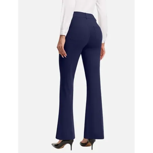 DLOODA Work Dress Pants, Navy, view 2