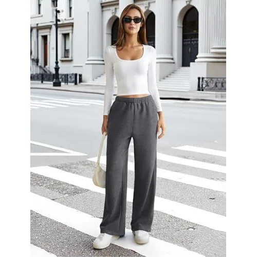 DLOODA Lounge Baggy Sweatpants, Dark Grey, view 5