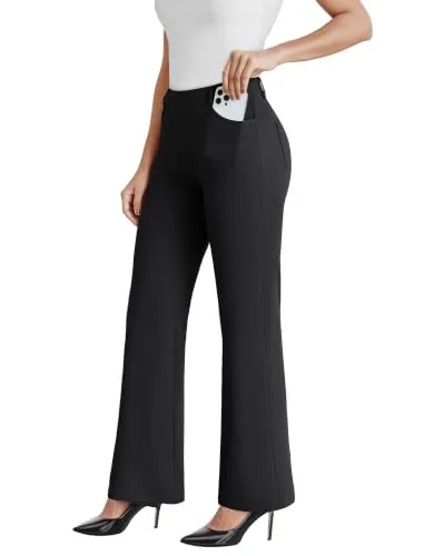 DLOODA Work Flare Pants, Black