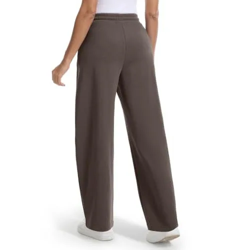 DLOODA Lounge Sweatpants with Pockets, Brown, view 2
