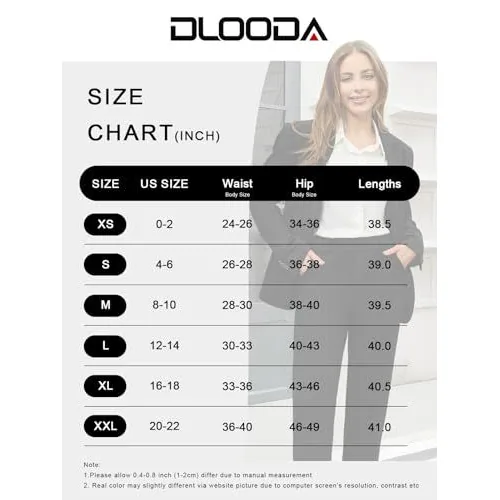 DLOODA Work Dress Pants, view 6